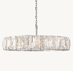 Harlow Crystal Round Chandelier 60"
