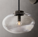 Cabrette Clear Glass Sconce