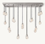 Pearl Rectangular Chandelier 54"