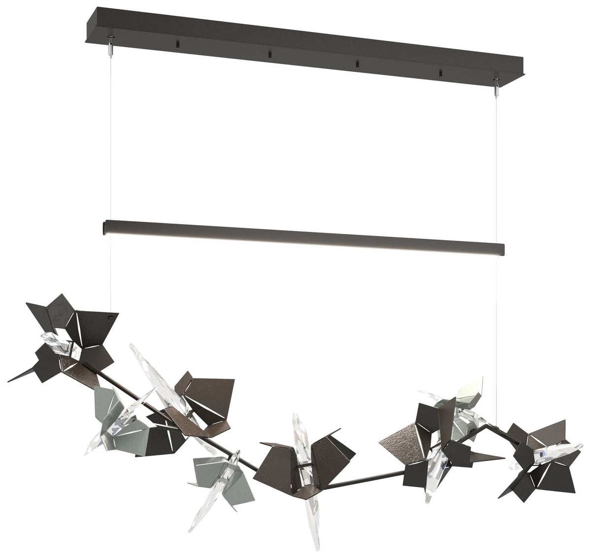 Belladonna 50.3"WAccented Oil Rubbed Bronze Standard LED Pendant