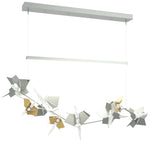 Belladonna 50.3"W Modern Brass AccentedStandard LED Pendant