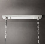 1920s Odeon Rectangular Chandelier 59"