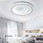4 Graduated Circles LED Nordic Ceiling Lights Flush Mount Lighting
