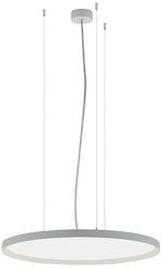 Bina 24" Round Direct/Indirect Light White Pendant