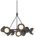 Brooklyn 32"W 9-Light Bronze Accented Oil Bronze Double Shade Ring Pen