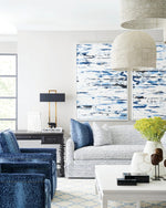 Piero Large White Chandelier