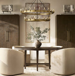 Camino Vintage Filament Two-Tier Chandelier 50"