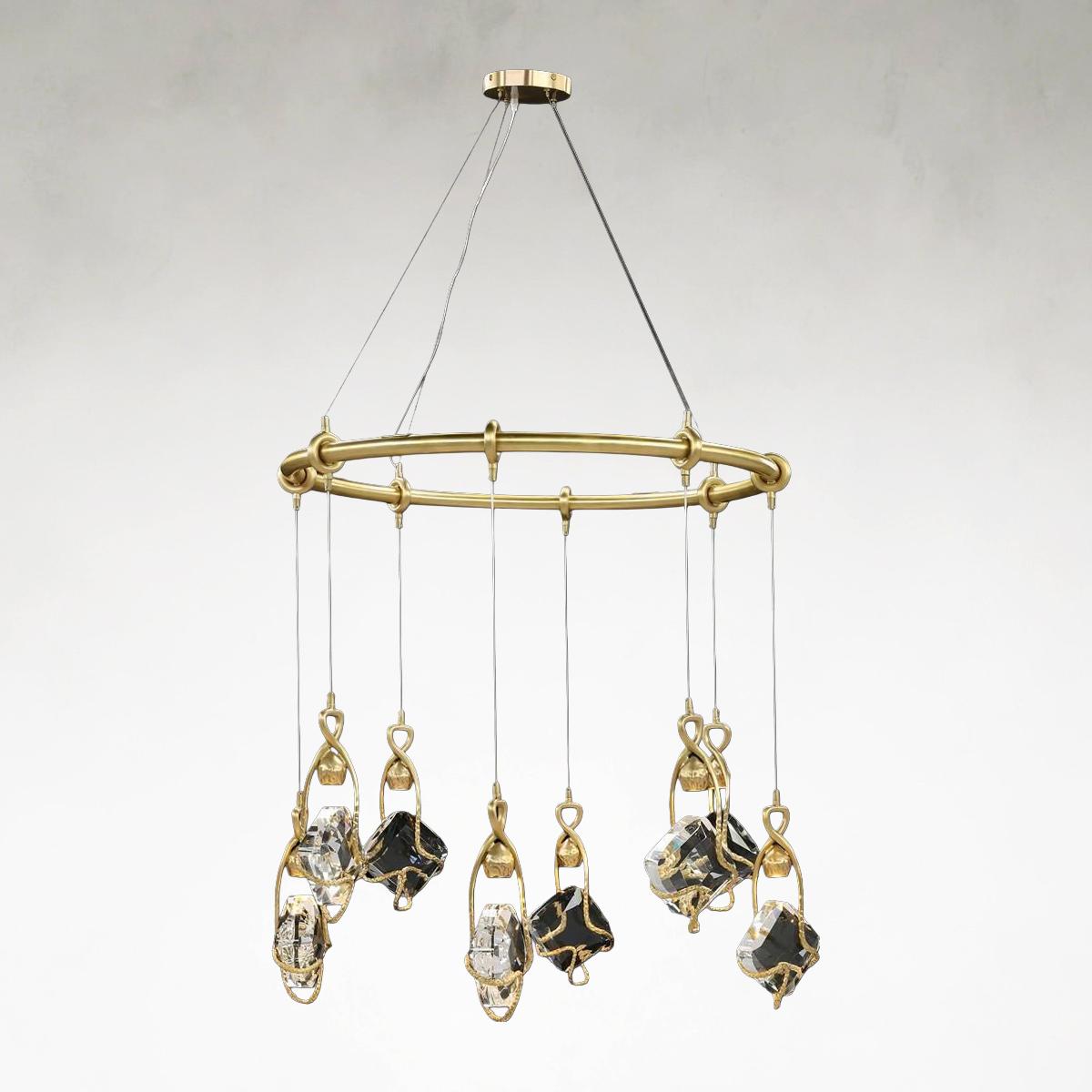 Mirelle 8-Light 36 Inch Ceiling Chandelier
