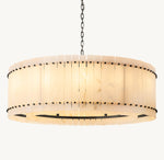 San Marco Alabaster Round Chandelier 48"