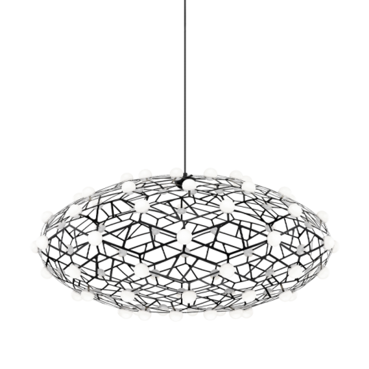 Coral Chandelier, 84-Light, LED, Black, 30.9"W (C76330BK 305XP0M)