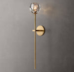 Boule de Cristal Clear Glass Grand Sconce
