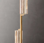 Audubon Crystal Linear Chandelier 54"