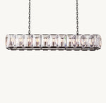 Harlow Crystal Rectangular Chandelier 74"