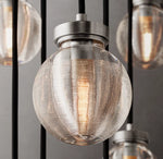 Pearl Round Chandelier 48"