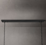 1920s Odeon Rectangular Chandelier 72"