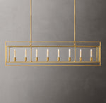 Beckman Rectangular Chandelier 72"