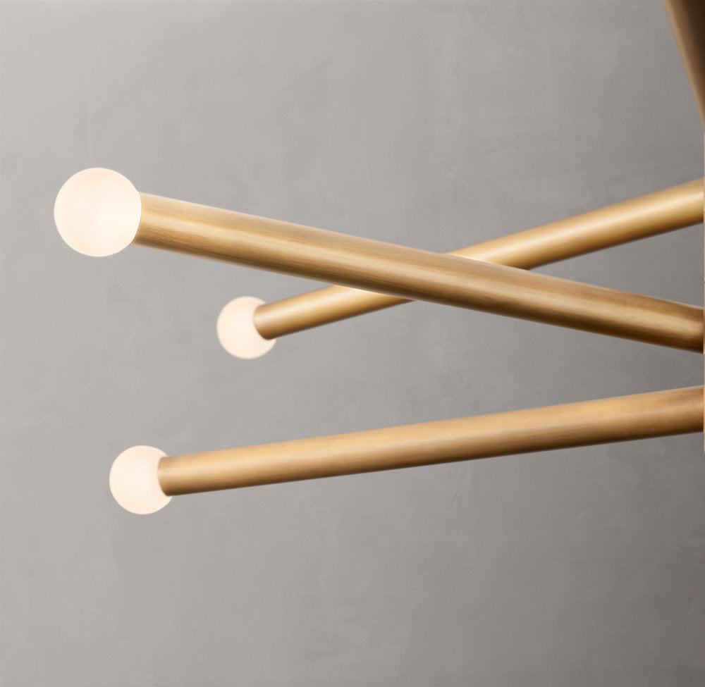 Rousseau 8-Light Mobile Orb Chandelier