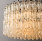 Chiara Clear Glass Round Chandelier 37"