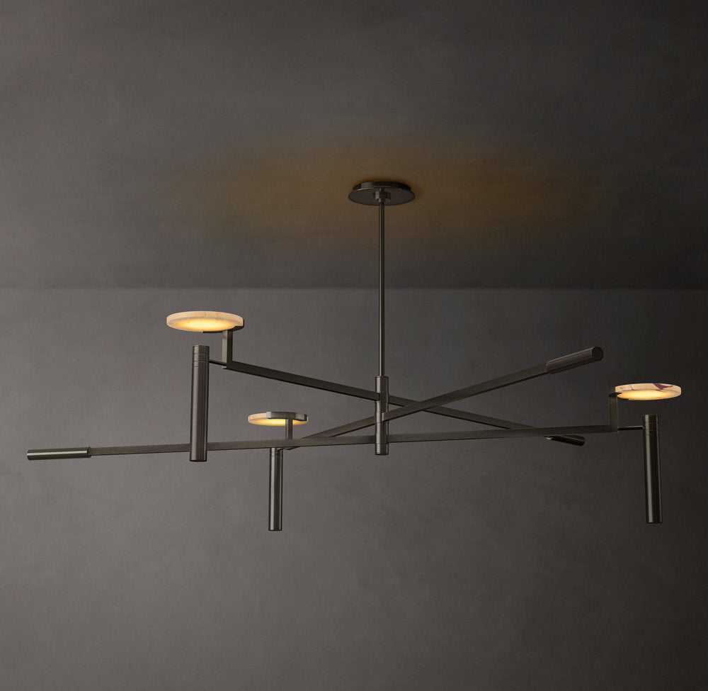 Melange Round Chandelier 60"