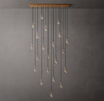 Rain Rectangular Chandelier 72"