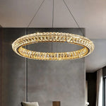 Bacci Crystal Modern Ceiling Light Fixture
