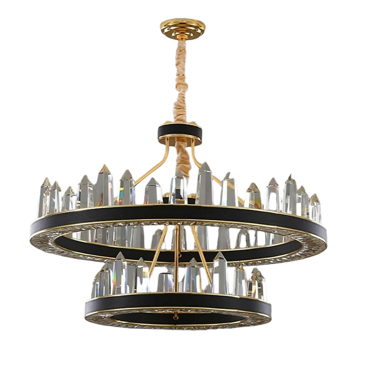 Villa 2-Tier Contemporary Chandelier