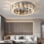 Lancia Crystal Ceiling Light Fixture