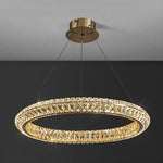 Bacci Crystal Modern Ceiling Light Fixture