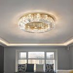 Specchio Crystal Ceiling Light Fixture