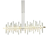 Cityscape 51.9" Wide Large Modern Brass LED Pendant With Modern Brass