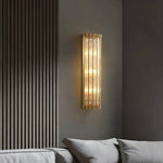 Modern Copper & Glass Wall Sconce