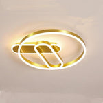 Geometric Circle LED Modern Flush Mount Lighting Ceiling Lights Hanging Light