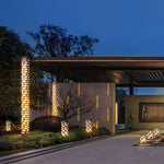 Modern Outdoor Post Lights Decorative Pillar and Pole Lamps for Gardens and Pathways