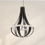 Crystal Empire 20 1/2"W Grizzly Black LED Pendant Light