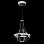 Crystal Empire LED 27"H x 20.5"W 12-Light Chandelier in Grizzly B