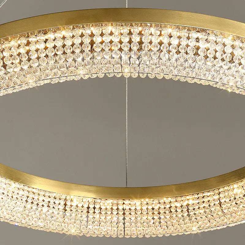 Bergamo Crystal Light Fixture