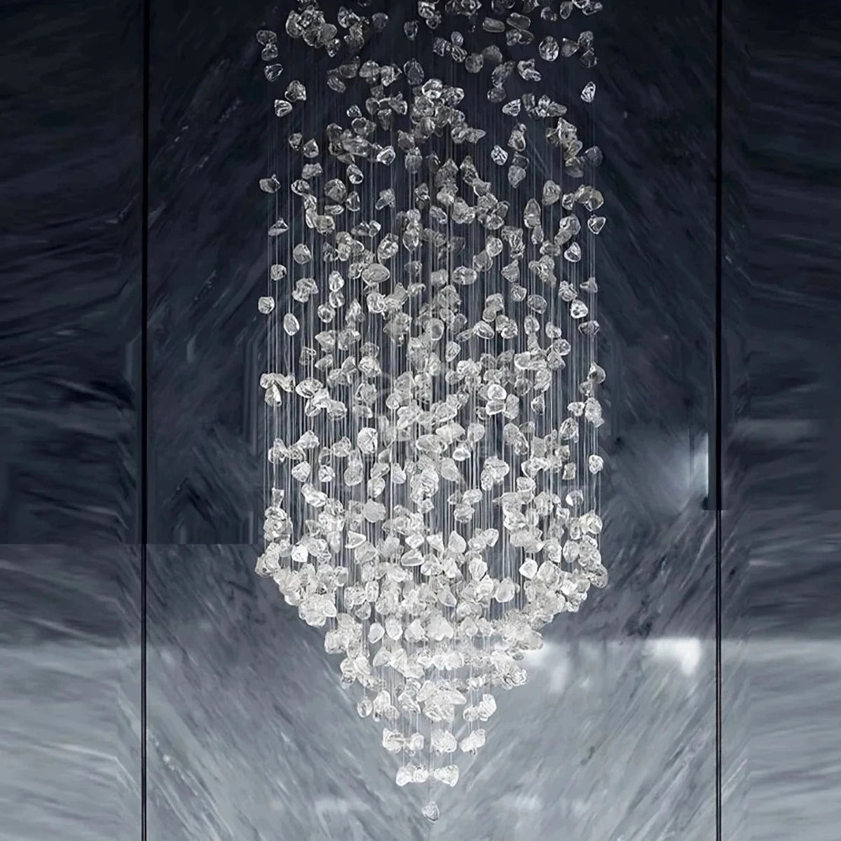 Stone Pendant Chandelier