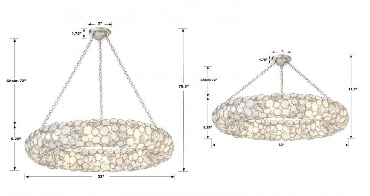Addis 14 Light Chandelier
