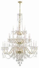 Traditional 25 Light Crystal Chandelier