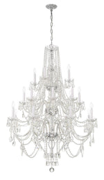Traditional 20 Light Crystal Chandelier