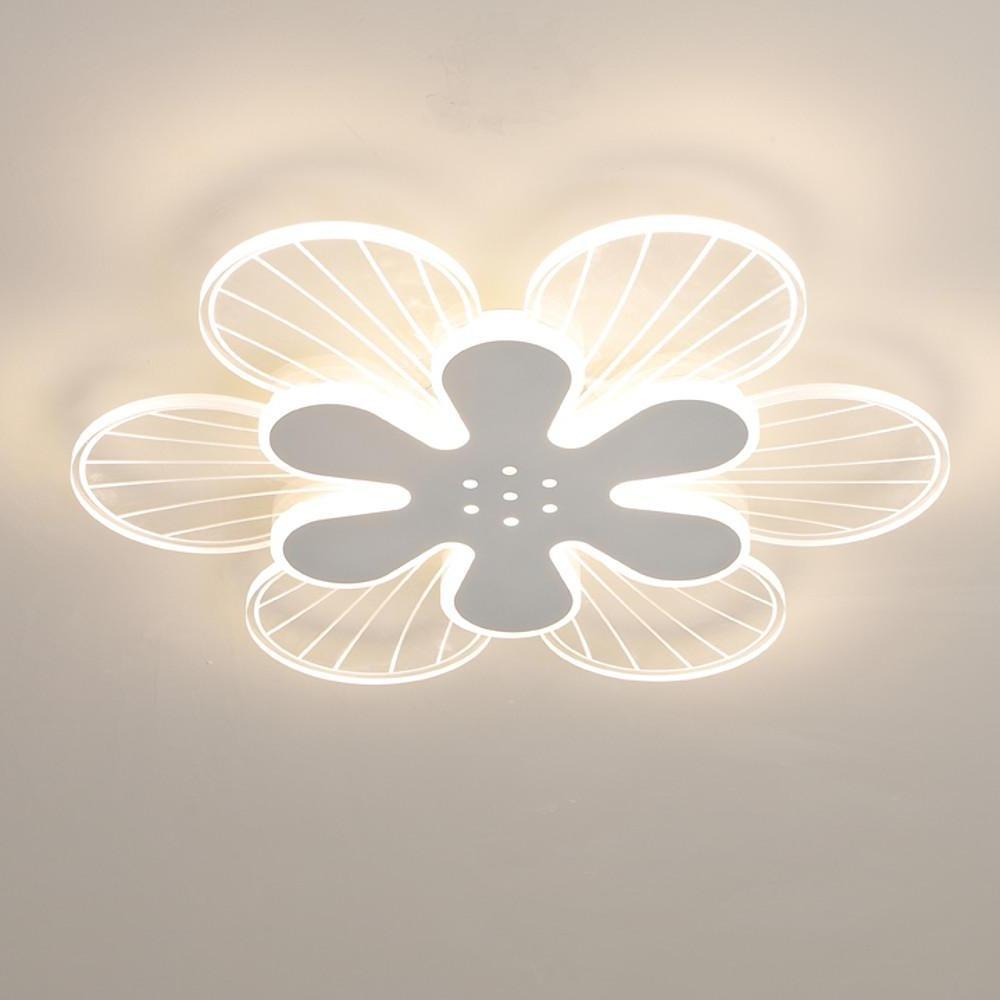 Novelty Stylish Flower LED Flush Mount Ceiling Light for Bedroom