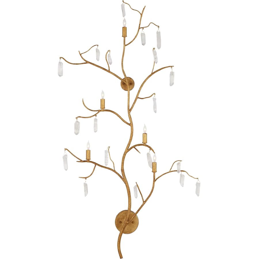 Forest 5 Light 56" Tall Wall Sconce