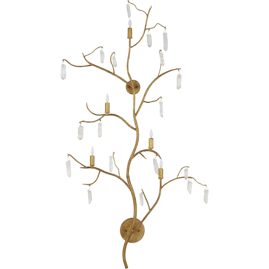 Forest 5 Light 56" Tall Wall Sconce