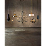 Folgate 28 Light 56-1/2" Wide Wrought Iron Chandelier