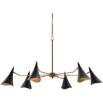Library 6 Light 62" Wide Chandelier
