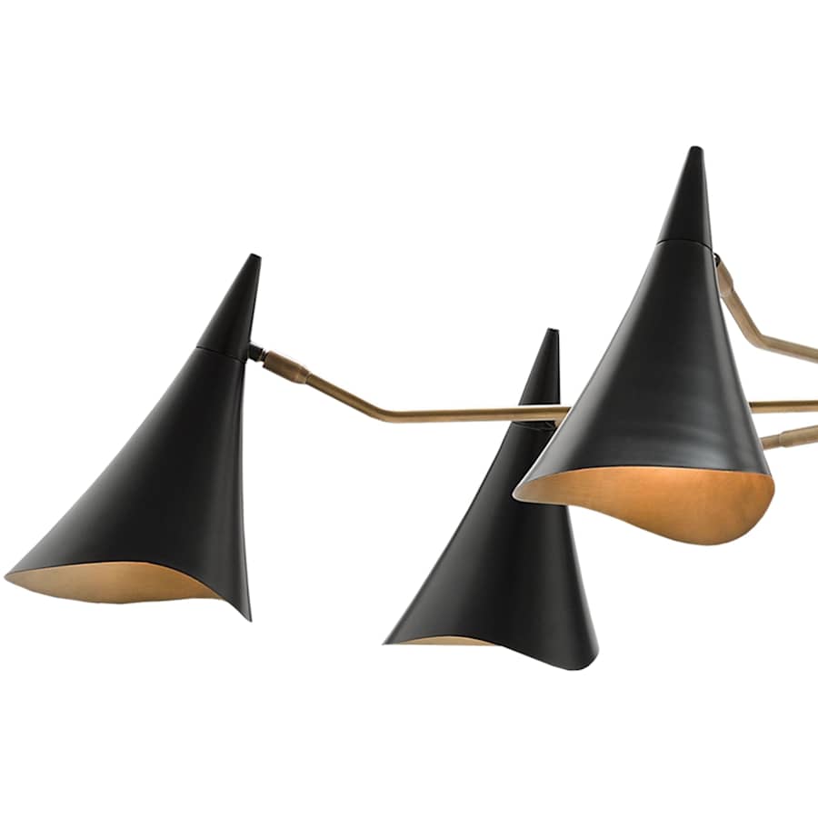 Library 6 Light 62" Wide Chandelier