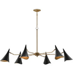 Library 6 Light 62" Wide Chandelier