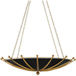 Fontaine 6 Light 41" Wide Wrought Iron Pendant