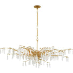 Forest Dawn 8 Light 61" Wide Crystal Chandelier