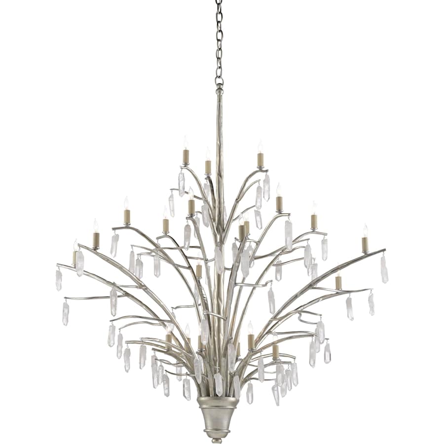 Raux 21 Light 50" Wide Crystal Chandelier